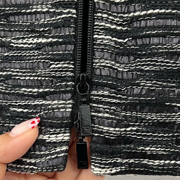 Lafayette 148 New York Meryl Zip Front Jacket - Picture 6 of 13